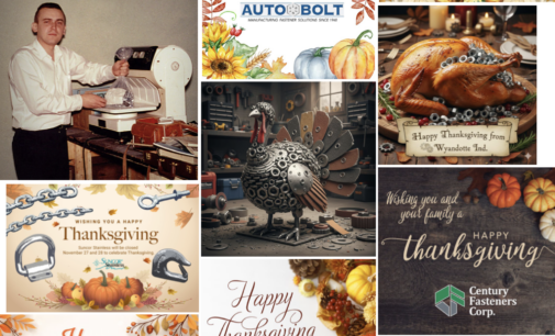 Fastener Industry Gives Thanks